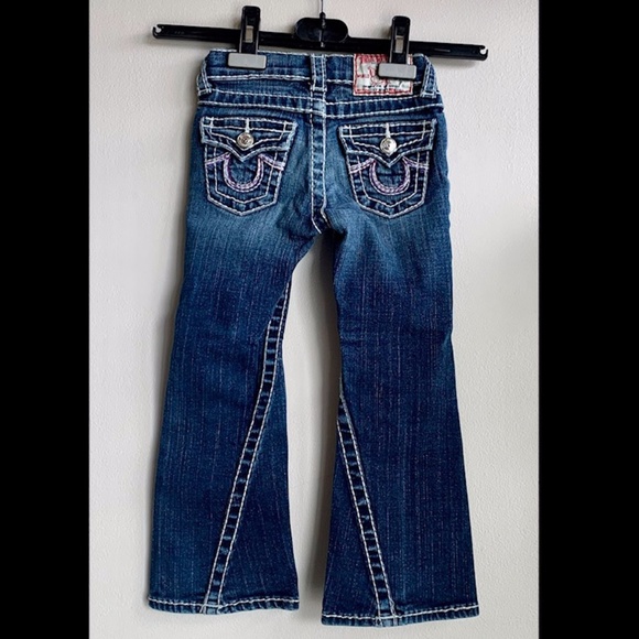 True Religion RARE Kids Flare Jeans SIZE 4 - Picture 3 of 13